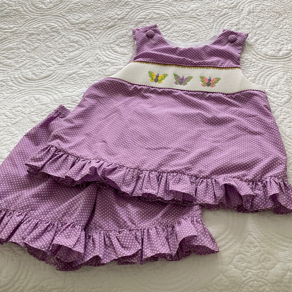 Beautiful Smocked Remember Nguyen size 7